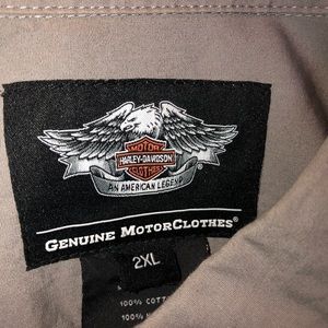 Harley-Davidson Shirts - Harley Davidson men’s button shirt EUC 2XL Harley-Davidson Shirts - Harley Davidson men’s button shirt EUC 2XL